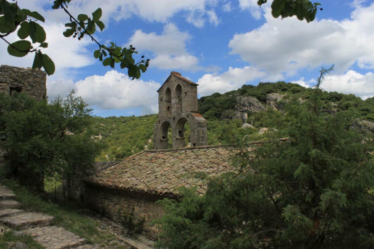 Mas Des Falaises Saint Alban Auriolles Esterno foto